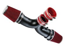 Red Filter Dual Air Intake For 1994-1996 Impala Fleetwood Roadmaster 4.3L 5.7L picture