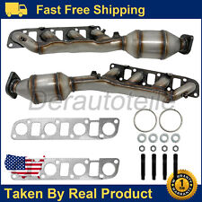 Exhaust Manifold Catalytic Converter Assembly w/ Hardware Kit for QX56 LH & RH picture