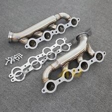 LS Shorty Turbo Exhaust Headers For Chevrolet Camaro Corvette Cadillac CTS 6.2L picture