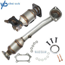 For Honda CRV CR-V 2.4L 2010-2011 Both Front & Rear Catalytic Converters Pair picture