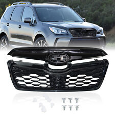 Front Grill fits 2019-2021 Subaru Forester Gloss Black with Camera Hole picture