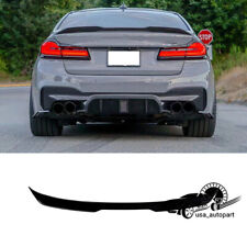 For 17-2023 BMW 5 Series G30 530i 540i Rear Trunk Spoiler Gloss Black Pro Style picture