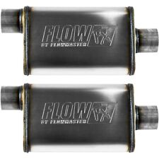 Flowmaster 71229 FlowFX Muffler 409S 3 Offset In/3 Center Out Moderate - 2 Pack picture