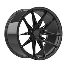 4 HP1 19 inch STAGGERED Gloss Black Rims fits CADILLAC CTS-V SEDAN 09 picture