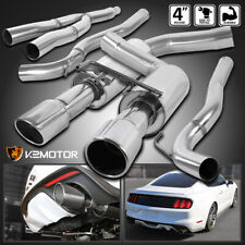Fits 2015-2021 Mustang 2.3L EcoBoost Stainless Steel Dual Catback Exhaust System picture