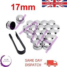 20x17mm SILVER WHEEL NUT COVERS FIT CITROEN SAXO DS3 DS4 XSARA picture
