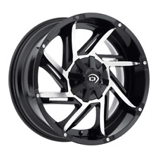 Vision Off-Road 20x12 Wheel Gloss Black Machined 422 Prowler 8x6.5 -51mm Rim picture