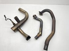 2009 Aprilia Mana 850 Exhaust Header Manifold Head Pipes Stock Muffler Assembly picture