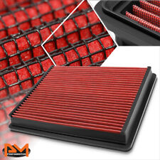 For Silverado/Sierra/Escalade Reusable Multilayer Hi-Flow Air Filter Panel Red picture