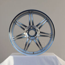  1 PC ONLY LINEA CORSE WHEELS DYNA 19X8.5  5X120 30 72.6 FULL POLISH SILVER picture