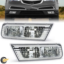 Fit 2010-2013 Acura MDX Pair 2 Piece Front Fog Driving Light Lamp Set LH RH picture