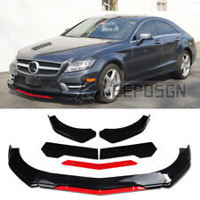 For Mercedes CLS550 CLS450 CLS53 AMG Gloss Front Bumper Lip Splitter Spoiler Kit picture
