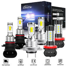 For Mazda CX-7 2007-2012 9005 H7 H11 LED Headlight Fog Light Bulbs Combo Kit A+ picture