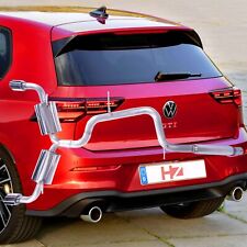 Dual Catback Exhaust For VW GOLF MK8 GTI 2.0 Mufflers Stainless Steel picture