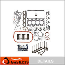 Full Gasket Set Intake Exhaust Valves Fit 97-99 Mitsubishi Montero Sport 4G64 picture