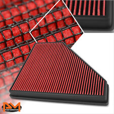 For 13-19 Cadillac ATS/CTS 2.0 2.5 3.6 Reusable High Flow Drop In Air Filter Red picture