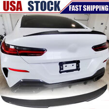 DRY CARBON Rear Trunk Spoiler Wing For BMW 8 Series G16 F93 M8 M850i 840i 18-23 picture