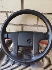 Volkswagen Golf/Jetta MK2 GTI G60 Corrado leather steering wheel 191 419 091 AJ picture