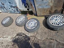 FORD FOCUS MONDEO TRANSIT CONNECT C MAX 17 INCH GENUINE ALLOYS & 215 45 17 TYRES picture