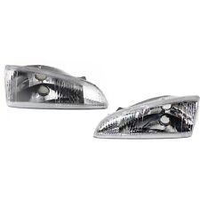 Headlights Headlamps Left & Right Pair Set for 95-97 Dodge Intrepid picture
