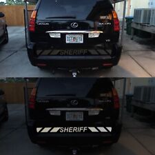 Reflective Police Sheriff Shadow Chevron Black/White Ghost Oralite Rapid Air picture