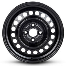 New Wheel For 2009 Honda Fit 15 Inch Black Steel Rim picture