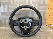 2021 TOYOTA MIRAI Steering Wheel Black Leather OEM picture