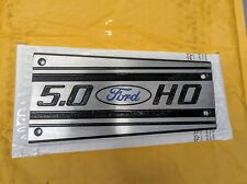 OEM 5.0 HO Upper Intake Plaque 86-93  Ford Mustang GT LX Plate Cover Fox body picture