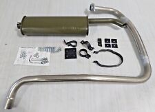WWII Willys MB CJ2a Ford GPW ✅ (A6118-K) Exhaust Kit w/Oval Muffler, G503 picture