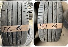 2x 235/50/18 101V CONTINENTAL CONTI SPORT CONTACT 5 EXTRA LOAD 5/5.5mm DOT 2016 picture