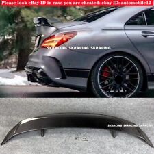 Carbon Fiber Rear Trunk Spoiler Wing For Benz CLS Class W218 CLS63 AMG 2012-2017 picture
