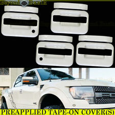 2004-2014 FORD F150 Crew Cab Door Handle COVERS W/O KP W/PSKH Z1 YZ OXFORD WHITE picture