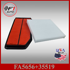 FA5656 + CF35519  Engine/Cabin air filter COMBO for 2006-2014 RIDGELINE V6 3.5L picture