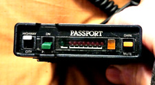 ESCORT PASSPORT RADAR DETECTOR * 1980'S MODEL * W/POWER CORD  * IT WORKS  picture