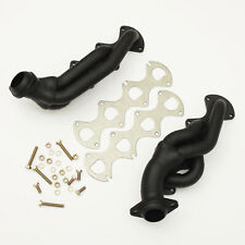 Shorty Headers Black Ceramic For 04-08 Ford F-150 Primaries Collector CARB EO picture