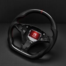 Real carbon fiber Customized Sport Universal Steering Wheel Model X S No heated picture
