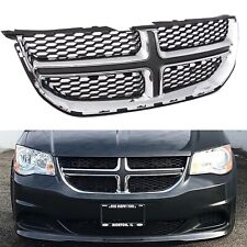 Front Grille Grill Upper Bumper Fit For 2011 - 2020 Dodge Grand Caravan Chrome picture