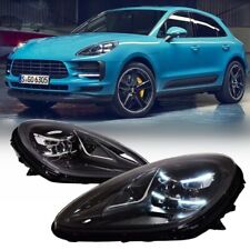 Full LED Headlights Start Animation For Porsche Macan 2014-2022 Pair Front Lamps picture