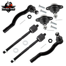 6x Front Inner and Outer Tie Rods Lower Ball Joints for 1991-1997 Toyota Previa picture