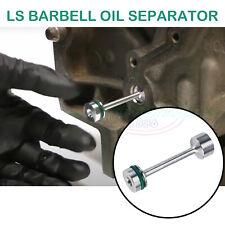 LS Billet Aluminum Oil Diverter Barbell 4.8 5.3 5.7 6.0 6.2 7.0 LS1 LS2 LS3 LQ4 picture