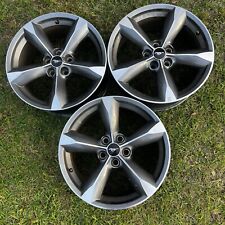 15-17 Mustang Machined Wheel Rim 18x8 Five 5 Spokes OEM Factory 3 RIMS 2016 picture