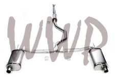 Stainless Steel Dual CatBack Exhaust 18-22 Honda Accord Coupe/Sedan 2.0L Turbo picture