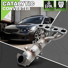Catalytic Converter Exhaust Header Manifold For 2002-2006 Altima/Sentra 2.5 I4 picture