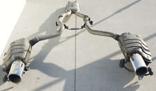 08-12 Mercedes W204 C300 E350 Exhaust Central Resonator Mid Pipe Silencer OEM picture
