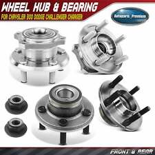 4x Front & Rear Wheel Hub & Bearing for Chrysler 300 Dodge Challenger Charger picture