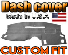 Fits 2007-2008 CHRYSLER ASPEN DASH COVER MAT DASHBOARD PAD / CHARCOAL GREY picture
