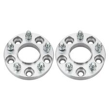 (2) 5 lugs 1 inch Wheel Spacers 5x120 | 12x1.5 Studs | 72.56mm For  Z4 328i 550i picture