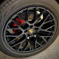20'' Wheels fit Porsche Macan Spyder Gloss Black Turbo GTS New Rims picture