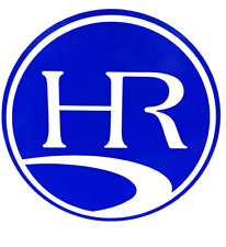 HOLIDAY RAMBLER HR LOGO DECAL GRAPHICS Blue 7.5 “ OEM REFLECTIVE ADMIRAL SCEPTER picture