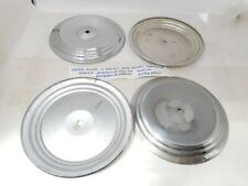 Set Of 4 Pieces Cup Wheel Steel Chrome Dell' Epoca Renault Dauphine picture